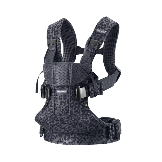 Baby Björn Baby Carrier One Air Anthracite/Leopard