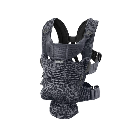 Baby Björn Baby Carrier Free Anthracite/Leopard