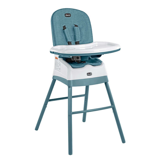 Chicco Stack Hi-Lo 6-in-1 Multi-Use High Chair Tide